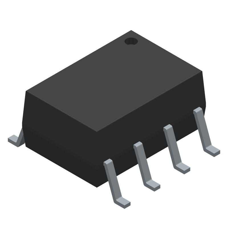 Transistor Output SSR, 1-Channel, 4000V Isolation, LEAD FREE PACKAGE-8