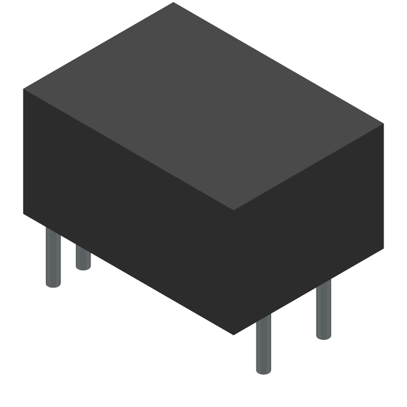 Current Sense Transformer | 101uH/187uH | 0.04Ω/0.05Ω DCR | Thru-Hole