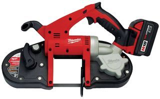 BAND SAW, CORDLESS LITHIUM-ION, 35.375, 480SFPM; Supply Voltage VAC:18V; Input Power:-; Blade Length:35.375; Plug Type:-; Kit Contents:M18 Cordless Band Saw, 2)M18 XC High Capacity Red Lithium Batteries,1-Hr Charger, Blade & Case ;RoHS Compliant: NA