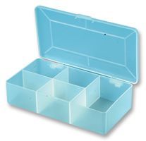 PRO SIGNAL         AR70806             Compartment Box, Clear, PP, , 180mm Height, 43mm Width, 97mm Depth