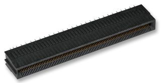 170P 0.75mm Pitch Receptacle, Press-Fit, Gold, 250V