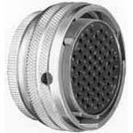 37-Contact Male Crimp Termination Circular Connector, 5A, -65°C to 200°C