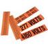 Cable Markers Pre-Marked Adhesive Vinyl Orange Bag