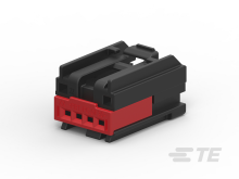 6-Position Wire Housing, Black, 2.54mm Pitch, 0.526inch Height, 212°C Max Temp