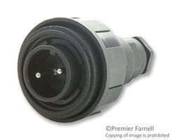 Mains Power Connector, 10A, 250VAC, Male, Screw Terminal, IP68