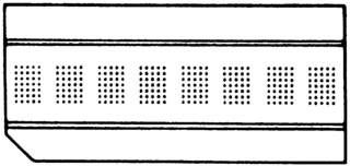 8-Digit Red Dot Matrix LED Display, 5V, DIP