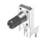 Res POT 5K Ohm 20% 1/20W 1(Elec)/1(Mech)Turn 6mm (27.4 X 9.8 X 19.3mm) Pin Bracket Mount/Through Hole Bulk