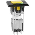 Switch Push Button ON (ON) DPDT Square Button 3A 125VAC Momentary Contact Solder Lug Panel Mount