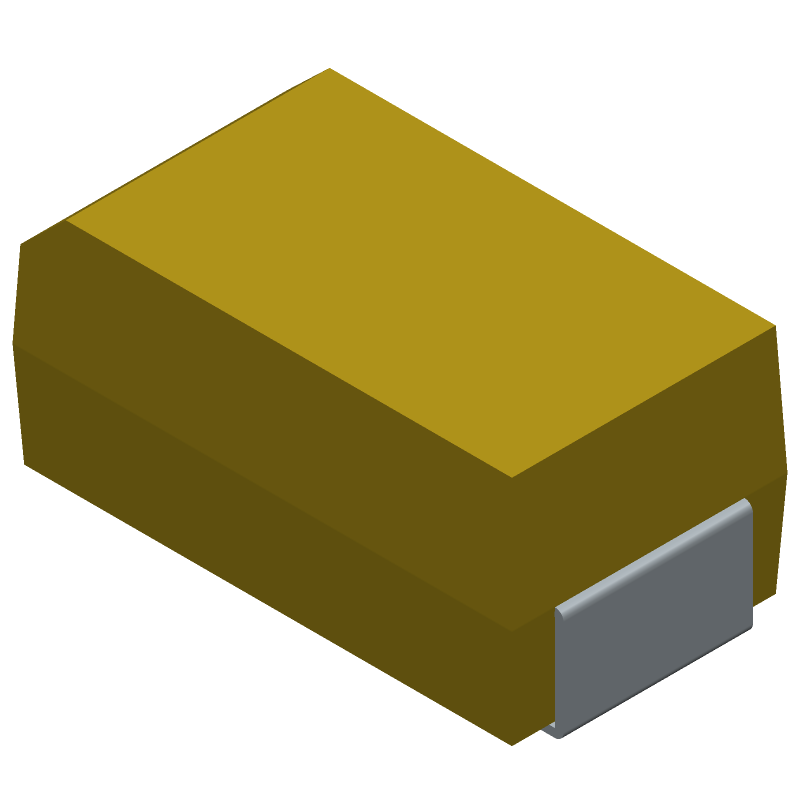 Tantalum Capacitor 22uF 25V 10% SMD 1.4R 125C