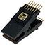 SOIC IC Test Clip, 28 Pos, Gold Plated Copper Alloy, Straight
