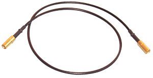 TE CONNECTIVITY / GREENPAR         1337815-3             RF / Coaxial Cable Assembly, SMB Plug, 50ohm, SMB Straight Plug, 3.2 ft, 1 m, Black