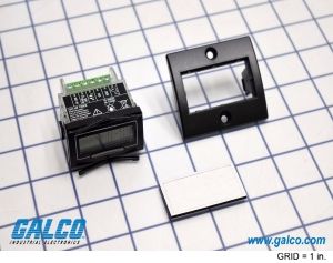 Timer;  8 Digit LCD;  10-110VDC or 10-240VAC;  4 Modes;  Screw Term;  IP65;  Backlight