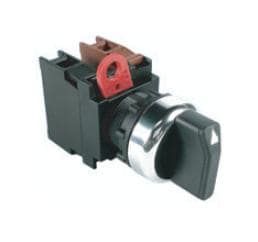 Rotary Switches NoLight Select Black DPST-NO 3pos. Auto