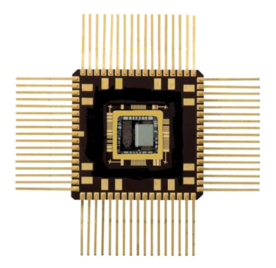 Dual-Channel, 12-Bit, 80MSPS A/D Converter with Analog Input Signal Conditioning Package: 68 ld CLCC(formed); No of Pins: 68; Temperature Range: INDUSTRIAL; Container: 1/No packing