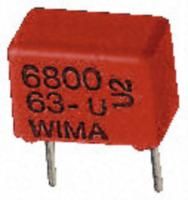WIMA FKP2 100pF Polypropylene Film Capacitor 100 V dc, 63 V ac 5%, Through Hole