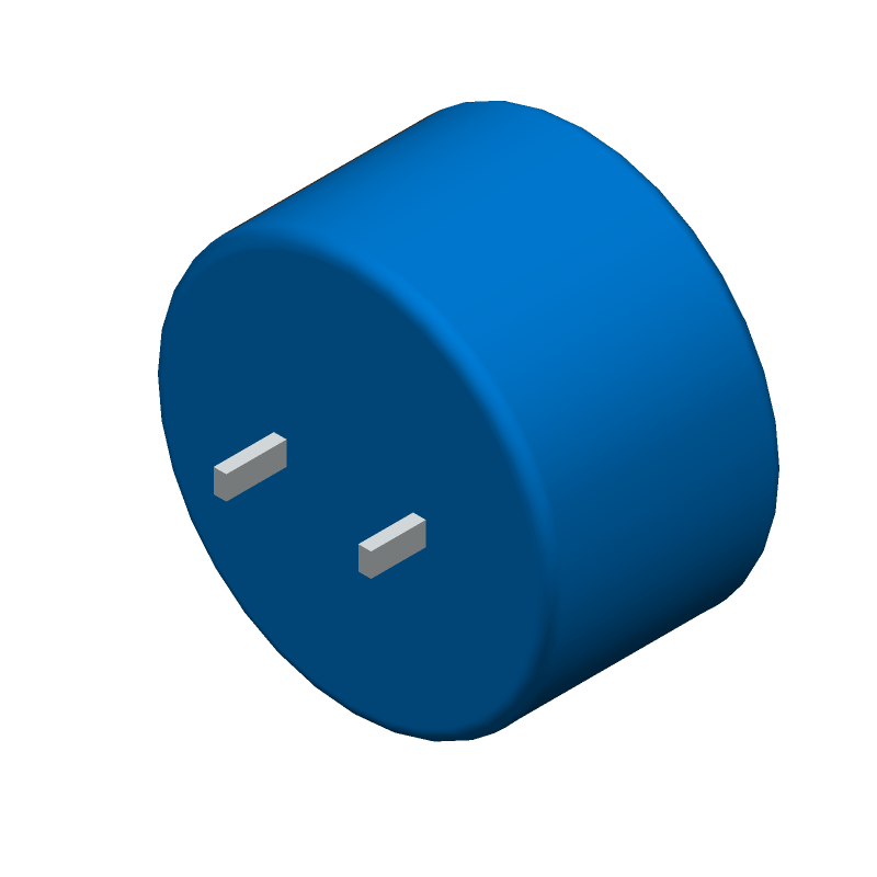 Cap Supercap 0.47F 5.5V -20% to 80% (21.5 X 13mm) Radial Aluminum Cylindrical Can 7.62mm 13 Ohm 70°C Bulk