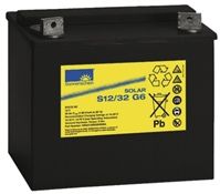 Sonnenschein S12/32G6 Rechargeable Lead Acid Battery 12V, 32Ah