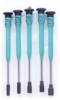 NUT DRIVER; Kit Contents:5/64, 3/32, 7/64, 1/8, 5/32 Nut Drivers with Fixed ESD-Safe Handles; Overall Length:6.2 ;RoHS Compliant: NA