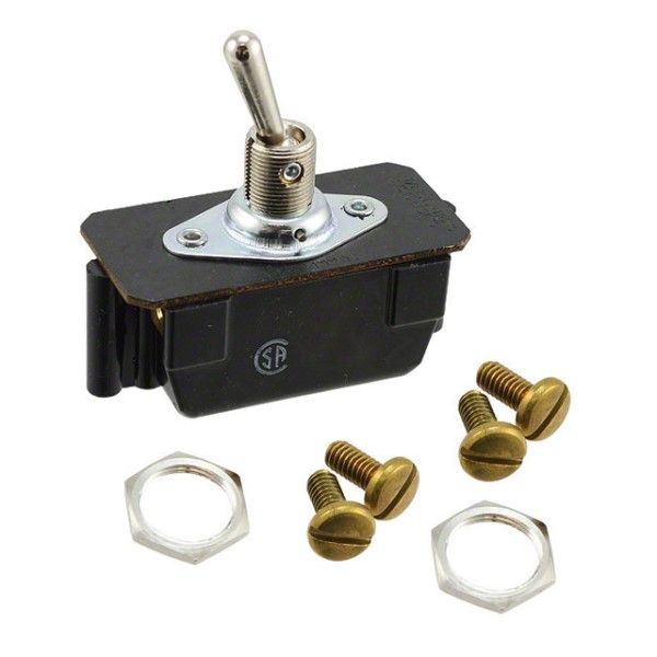 TE CONNECTIVITY / ALCOSWITCH 7402K3 SWITCH, TOGGLE, DPST, 20A, 250V