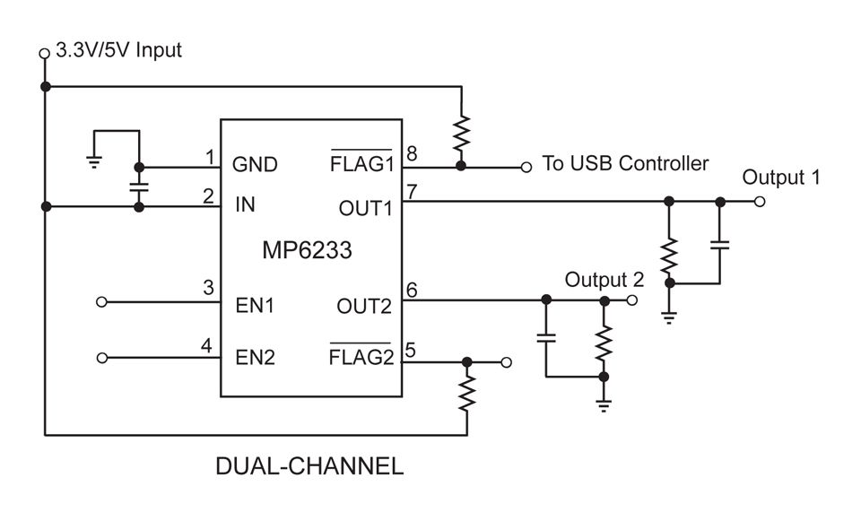 Power Supply Support Circuit, Fixed, 2 Channel, PDSO8, ROHS COMPLIANT, MO-187AA-T, MSOP-8
