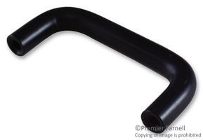 Aluminum Round Handle Black 0.187" Dia