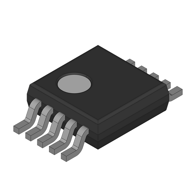 Dual 10k Digital Potentiometer, 256 Pos, I2C/Serial, MSOP