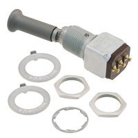 Toggle Switch, SPDT, Latched, Wire Terminal, Panel Mount-threaded