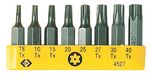 CK TOOLS         T4527             SCREWDRIVER BIT SET, TORX