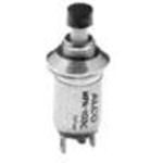 SPST Momentary Pushbutton Switch, 125V, 500mA, Panel Mount