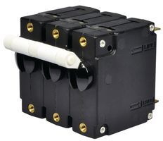 3 Pole 15A 277VAC Hydraulic Magnetic Circuit Breaker