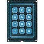 12Keypads and Keyboards Terminal Pins 10mA 24VDC 3.43N