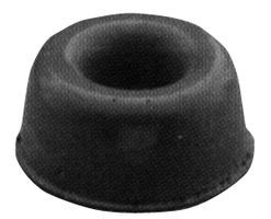HAMMOND         1421T9BK             Bumper / Feet, Stick On, Pack 24, Round, Black, 10.16 mm, Rubber, Press Fit, 1421 Series