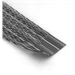 26C 28AWG Twisted Pair Flat Cable, PVC, 300V, 105°C, 100ft