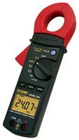 DIGITAL MULTIMETER, CLAMP, 4-DIGIT; DMM Functions:AC Current, AC/DC Voltage, Continuity, Frequency, Resistance; Current Measure AC Max:100A; Voltage Measure AC Max:600V; Voltage Measure DC Max:600V; Resistance Measure Max:1kohm ;RoHS Compliant: NA