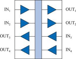 4-Ch Analog IC, 110Mbps, SOIC-16, Surface Mount