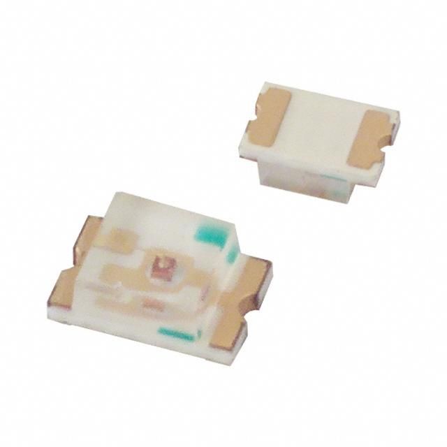 Green LED Emitter, 0805 SMD, 30mA, 565nm, 130°