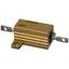 250R 5W Wirewound Resistor, 1% Tol, 210V, Alum Case