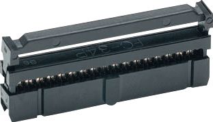 Multiple contact strip DIN 41651 10P, C3001-10YYGB00R