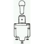 Toggle Switch SPST Locking Lever 20A 277VAC Solder