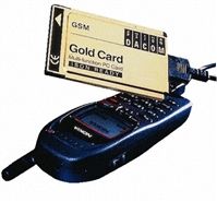 PCMCIA,GSM,Global,Nokia 6110/5110,Gold Card,Psion