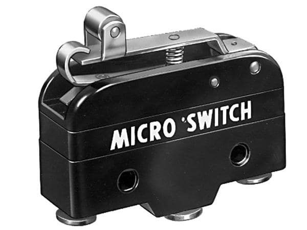 SPDT Snap Action Switch, 5A, 250V, Screw Terminal, Wide Roller
