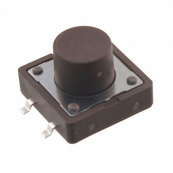 Tactile Switch SPST 0.05A 12VDC SMD Gull Wing 1.57N