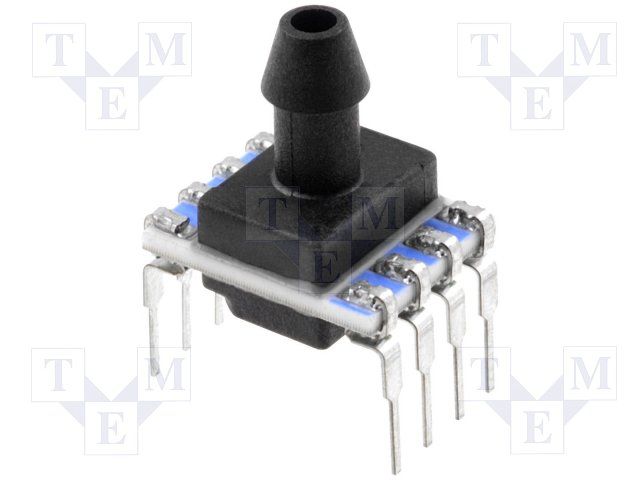 Pressure Sensor, 0-12.65PSI, 0.25% Acc, I2C, DIP, Through Hole