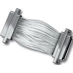 Micro D-Subminiature Cable For 21 to 21 POS SKT-SKT Crimp-Crimp For Data Application