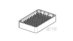 259 Pos 1.5A 250V Vertical Press-Fit Connector
