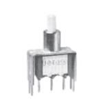 SPDT Pushbutton Switch, 6A 250VAC/28VDC, Maintained, Solder Lug