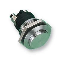 Illuminated Pushbutton Switch, SPST, 1A, 50VDC, Screw Term