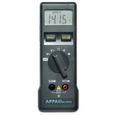Multimeter digital 3200 digits 600 VAC 600 VDC 0.3 ADC, APPA 63 N, Appa