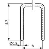 Jumper PU=100 ST, JPW-254-55, E-tec
