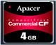 Memory Cards CF4 MLC STD 8GB COM COMPACT FLASH CARD